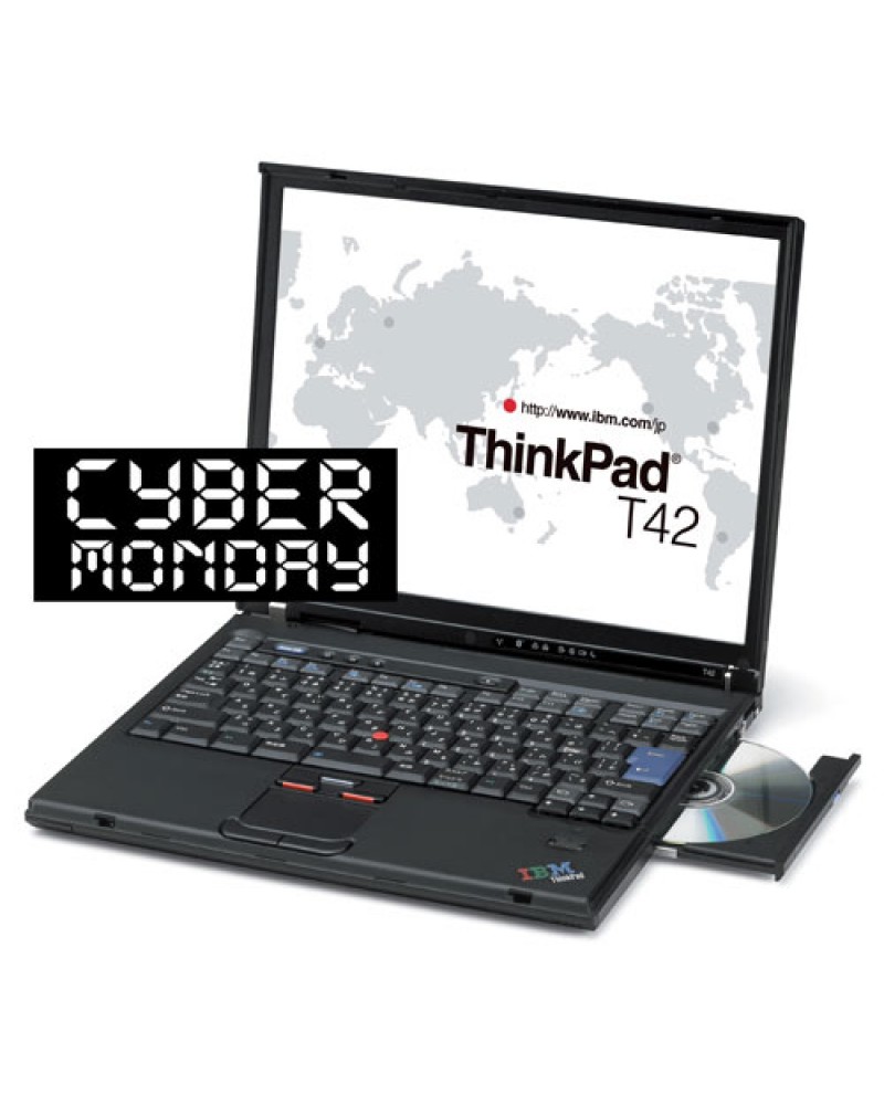 IBM Thinkpad T42 Laptop with Windows 7