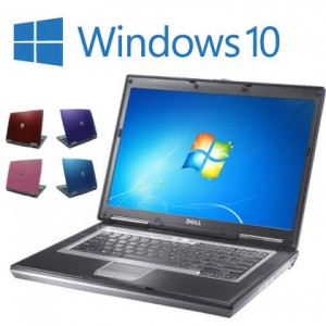 Cheap Coloured Widescreen Laptop, Windows 10, 2GB Memory, 80GB HDD