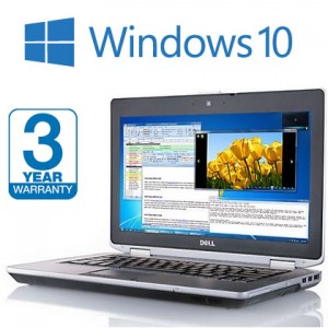 Dell Latitude E6430 3 Year Warranty, with Windows 10,  8GB Memory, 240GB SSD, i5 Laptop