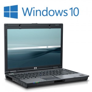 HP Compaq 6910p Windows 10 Laptop, 2GB, Wireless, DVD